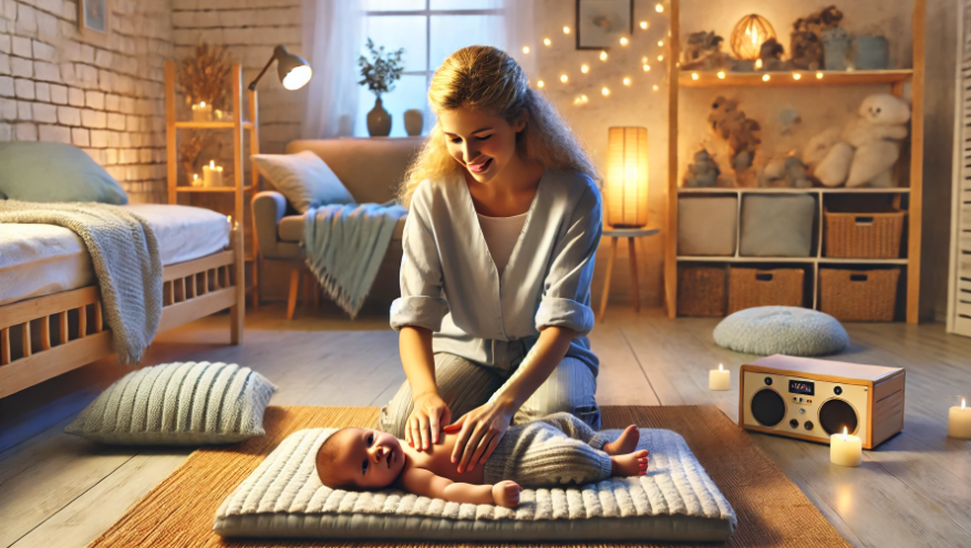  Infant massage therapists